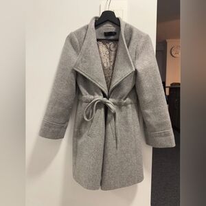 Elegant Gray Women's Coat